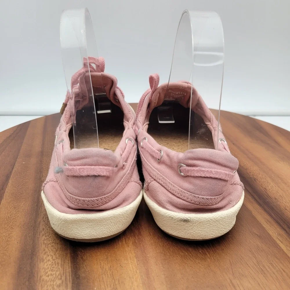 Sperry  Boat Shoes Womens Size 8.5 Pink Drift Hale Canvas Low Top‎ Flat